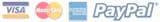 You can pay for the software by paypal, visa, mastercard and others..