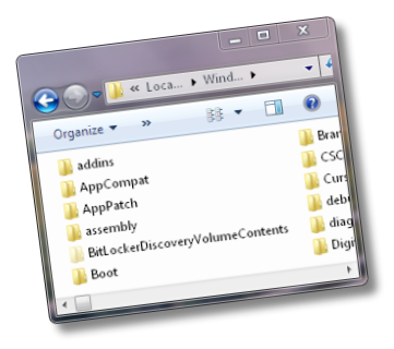 Shadow effect of screenshot